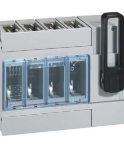 Cầu dao DPX 250,3 cực, có dòng định mức 100A và bảo vệ nhiệt từ. – 026633