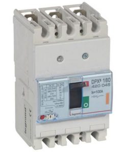 Cầu dao DPX3 160,3 cực, có dòng định mức 125A và bảo vệ nhiệt từ – 420045