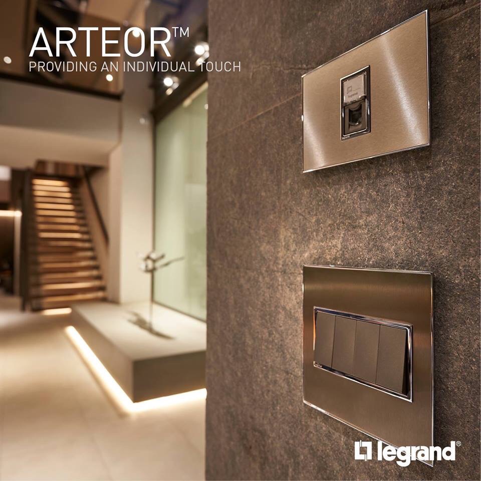 Legrand Arteor được ưa chuộng trong căn hộ và biệt thự cao cấp
