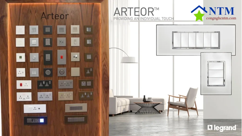 Công tắc ổ cắm Arteor - Legrand Vietnam