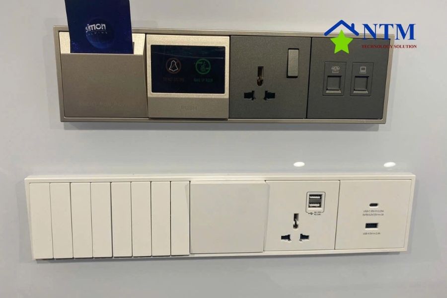 Một số mẫu công tắc điện Simon
