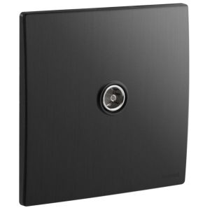 Ổ Cắm TV Đầu Cái Mallia Senses 1G Đen Xước - 281151BB giải pháp đến từ công ty công nghệ ntm