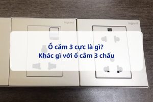 ổ cắm 3 cực