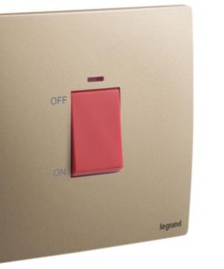 Công tắc 2 cực 32A Legrand Mallia Senses - 281074MW
